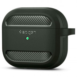 Husa casti SPIGEN RUGGED ARMOR pentru APPLE AIRPODS 3 VERDE MILITAR - Img 5