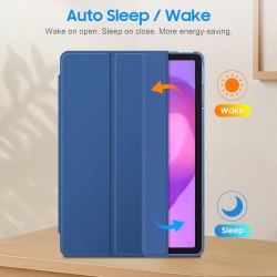 Husă de Protecție Fintie Slim Translucent pentru Lenovo Idea Tab 11 Inch (2025) și Tab K11 Gen 2 (Modele TB-336FU / TB-336ZU), Spate Mat Translucid, Suport pentru Stylus, Design Ușor și Ergonomic - Img 6