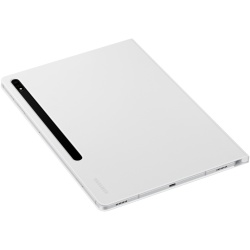 Husa de protectie Samsung Note View Cover pentru Tab S7+, S7+ 5G, S8+, S8+ 5G, White - Img 3