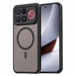 Husa MagSafe pentru Xiaomi Poco F9 Ultra, Techsuit, HaloFrost II, Neagra