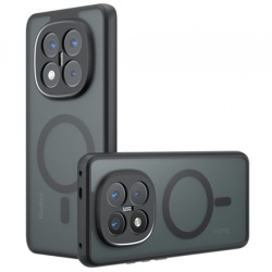 Husa MagSafe pentru Xiaomi Redmi Note 14 Pro+ 5G, Techsuit, PureFrost, Neagra