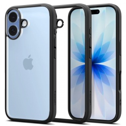 Husa pentru Apple iPhone 17, Spigen, Ultra Hybrid, Neagra Mata
