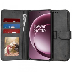 Husa pentru OnePlus 15, Techsuit, Diary Book, Neagra