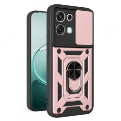 Husa pentru Oppo A6 Pro 5G / A6 Pro 4G, Techsuit, CamShield, Roz Aurie