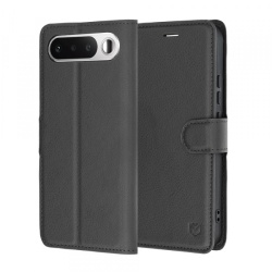 Husa pentru Realme 16, Techsuit, Leather Folio, Neagra