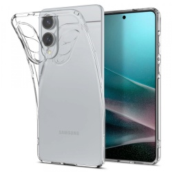 Husa pentru Samsung Galaxy S25 Edge S937, Spigen, Liquid Crystal, Transparenta