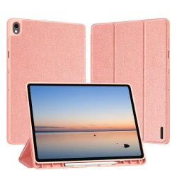 Husa pentru Samsung Galaxy Tab S12 Plus, DUX DUCIS, Domo wih Pen Holder, Roz