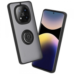 Husa pentru Xiaomi Redmi Note 14 Pro+ 5G, Techsuit, Glinth, Neagra