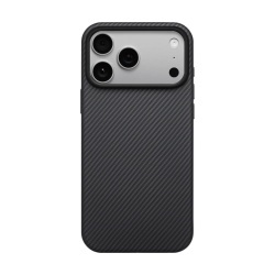 Husa Pitaka pentru iPhone 17 Pro Max Aramid UltraGuard, Negru/Gri