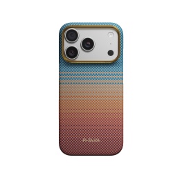 Husa Pitaka pentru iPhone 18 Pro, Edge Case, PitaTap™, Sunset 2.0, California Dream 01