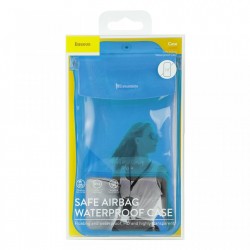 Husa protectoare telefon Baseus Safe Airbag Waterproof , albastra - Img 5