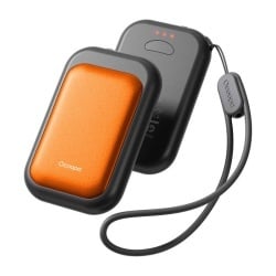 Incalzitor de maini Ocoopa UT4 Young 2x2500 mAh, USB-C, negru si portocaliu