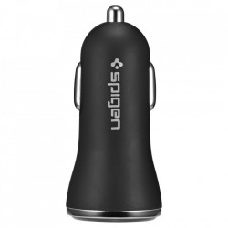 Incarcator auto Spigen F27QC cu doua porturi si functie QuickCharge 3.0 - Img 2