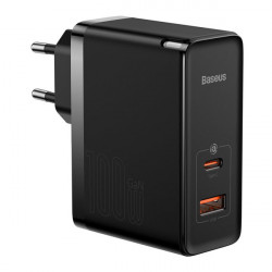 Incarcator priza Baseus GaN5 Pro Fast Universal GaN USB Charger Type C / USB 100W PD3.0, QC4.0 +, AFC negru (CCGP090201)