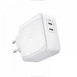 Incarcator priza SPIGEN PE2007EU POWERARC 2-PORT PD60W / QC3.0 WHITE - Img 7