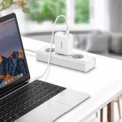 Incarcator priza Ugreen USB Type C / USB 36 W Quick Charge 4.0 Power Delivery white (60468 CD170) - Img 4