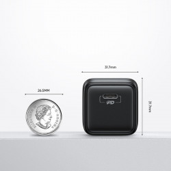 Incarcator retea Mini Joyroom L-P251, USB-C, 25W, 3A, Negru - Img 2