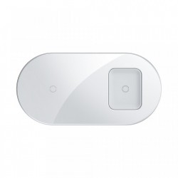 Incarcator wireless pentru smartphone-uri si AirPods , Baseus 18W alb (WXJK-02) - Img 4
