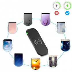 Incarcator wireless rapid Choetech cu 3 bobine de incarcare pentru telefon 10W negru (T513-S) - Img 3