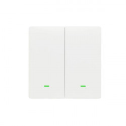Intrerupator de perete RF cu buton fizic (alb) SmartWise B2W LN eWeLink smart WiFi