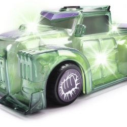JADA MARVEL MASINUTA LIGHT HERO HULK CU SUNETE SI LUMINI SCARA 1:32 - Img 3