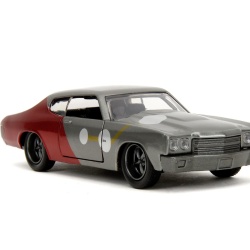 JADA MARVEL SET FIGURINA METALICA THOR SI MASINUTA CHEVY CHEVELLE SS SCARA 1 LA 32 - Img 2