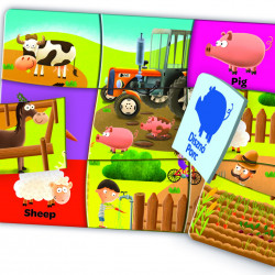 JOC EDUCATIV EDUPUZZLE ENGLEZA PENTRU PRESCOLARI - Img 2