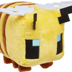Jucărie de Pluș Mattel Minecraft Base, Personaje Asortate din Jocul Video (Diverse Modele), Material Textil Moale, Detalii Pixelate Autentice, Cadou Colecționabil pentru Copii și Fani Minecraft