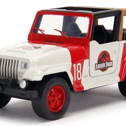JURASSIC WORLD MASINUTA METALICA JEEP WRANGLER SCARA 1 LA 32 - Img 2