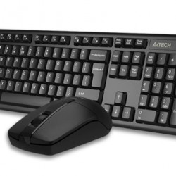 Kit A4Tech 3330N WS, negru