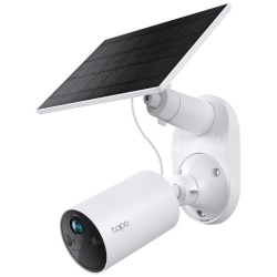 Kit camera de supraveghere + panou solar TP-Link Tapo C410 KIT, 3MP, 2K 2304x1296, Color Night Vision, Two-Way Audio, detectie AI, alarma luminoasa si sonora, acumulator, montare fara cabluri, IP65 - Img 4