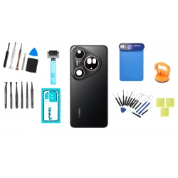 Kit Capac Baterie Huawei Pura 80 Ultra Golden Black Service Pack si Instrumente Service Dedicate