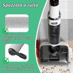Kit de Accesorii și Piese de Schimb pentru Aspiratoare Tineco Floor One Stretch S6 / Switch S6 / S7 Stretch Ultra / S6 Stretch Lite / S9 Artist, 2 Perii Rotative, 2 Filtre HEPA și 1 Perie de Curățare - Img 6