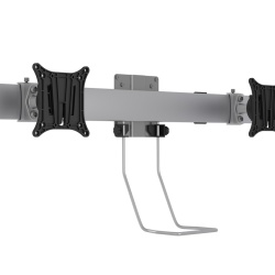 Kit de montare pentru 2 ecrane LCD 15-28" Multibrackets MB-4900, max.8 kg/ecran, argintiu - Img 2