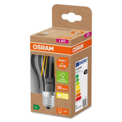 LED CLA60 4W/830 230V FIL EA E27FS1OSRAM