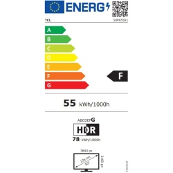 LED TV 4K 50''(126cm) TCL 50P655 - Img 10