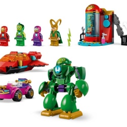 LEGO MARVEL IRON MAN SI PRIETENII SAI UIMITORI LOKI VS ECHIPA LUI IRON MAN 11211 - Img 3