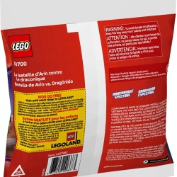 LEGO NINJAGO BATALIA DINTRE ARIN SI DRAGONIAN 30700 - Img 3