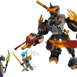 LEGO NINJAGO ROBOTUL DE MISIUNE AL LUI COLE SI DRAGONUL ZANE 71854 - Img 3