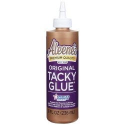 Lipici lichid universal Aleene's Tacky Glue Clear 15599, uscare transparenta, 236 ml, adeziv profesional hobby, craft, scrapbooking, lemn si materiale textile