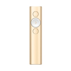 Logitech Spotlight Presentation Remote Bluetooth and USB Gold