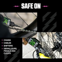 Lubrifiant ceramic pentru lant de bicicleta Muc-Off C3 Dry Weather Ceramic Lube, conditii uscate, formula pe baza de ceramica si borit de nitril, 120ml - Img 4