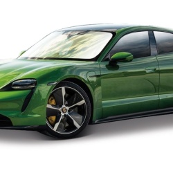 MAISTO MASINUTA CU SUNETE SI LUMINI PORSCHE TAYCAN TURBO S SCARA 1 LA 24 - Img 2