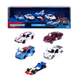 MAJORETTE SET 5 MASINUTE METALICE ALPINE SCARA 1 LA 64 - Img 3