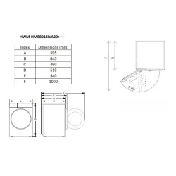 MASINA DE SPALAT HEINNER HWM-HME8014IVA2 - Img 7