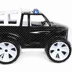 MASINA JEEP OFF ROADER NEGRU ALB 39CM