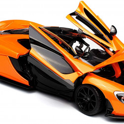 MASINUTA METALICA McLAREN P1 PORTOCALIU SCARA 1 LA 24 - Img 3