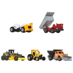 MATCHBOX SET 5 MASINUTE METALICE CONSTRUCTION SCARA 1 LA 64 - Img 2
