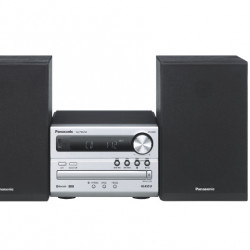 Microsistem audio Panasonic PM250EC-S Silver , 2ch / 20W (10W per canal), Bluetooth