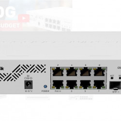 MIKROTIK 8G 2 SFP POE SWITCH INDOOR - Img 3